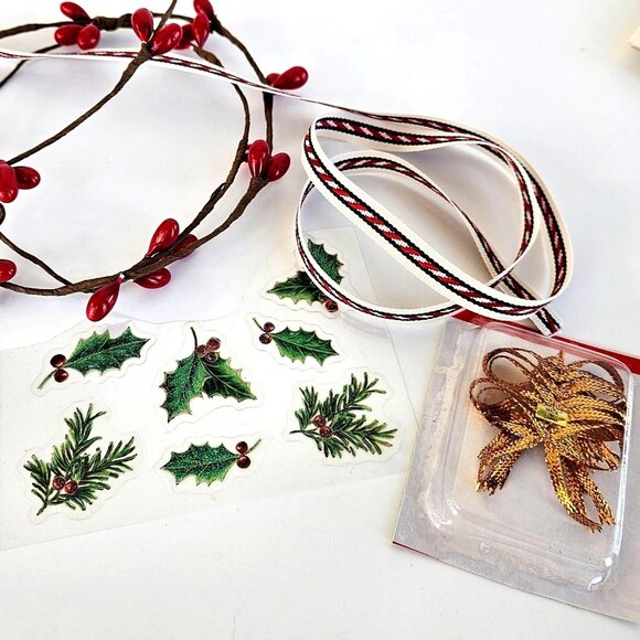 Handmade Wooden Ornament Instant Vintage Christmas Collection Bundle - Picture 13 of 14